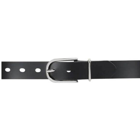 NEW Sam Edelman Leather Belt | Black - Picture 5 of 5